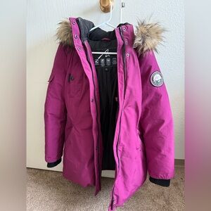 Alpinetek Warm Down-filled 
Winter Jacket in Excellent Used Condition